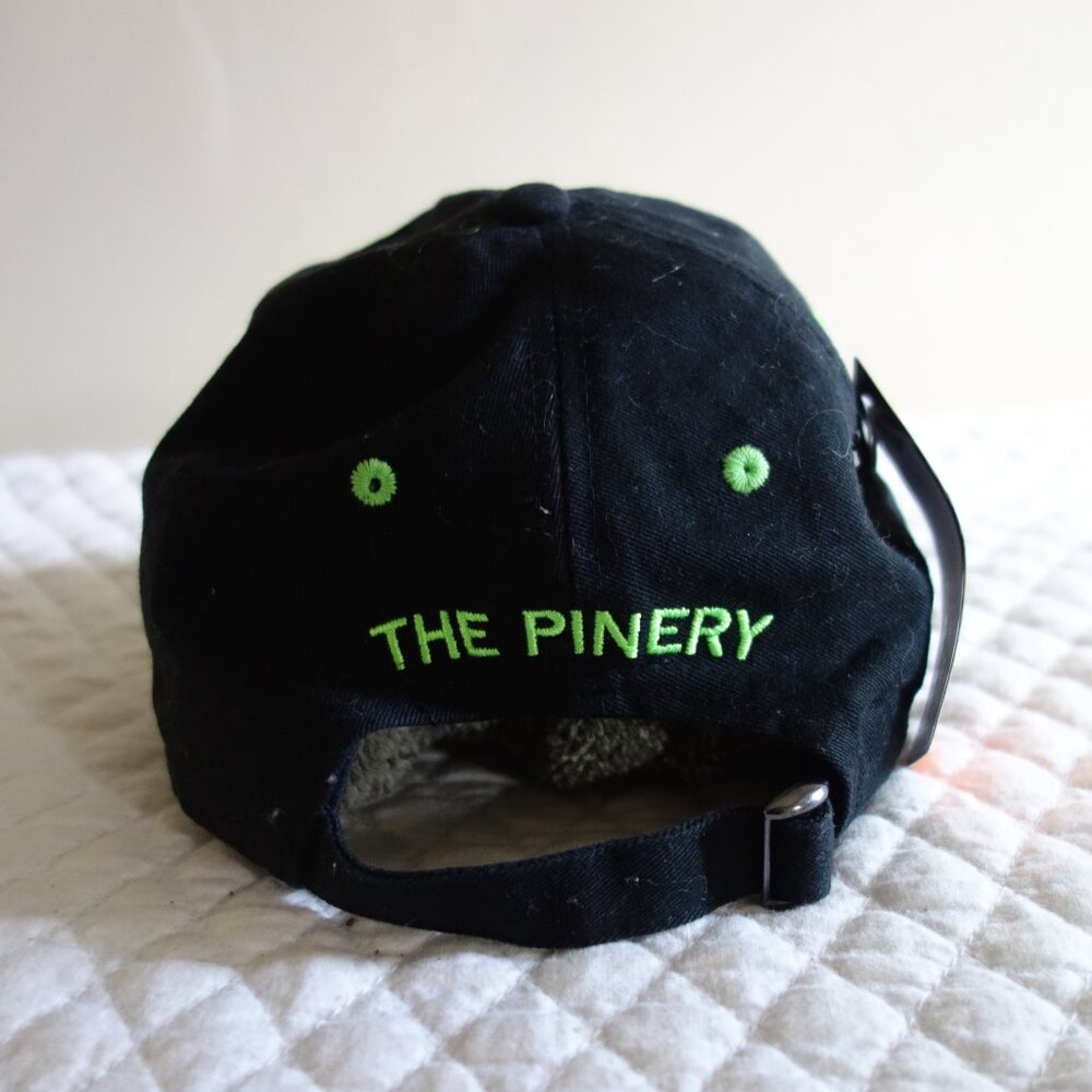 NWT THE PINERY Black Pine Tree Adjustable Buckle Pukka Baseball Cap – Small - Picture 4 of 7